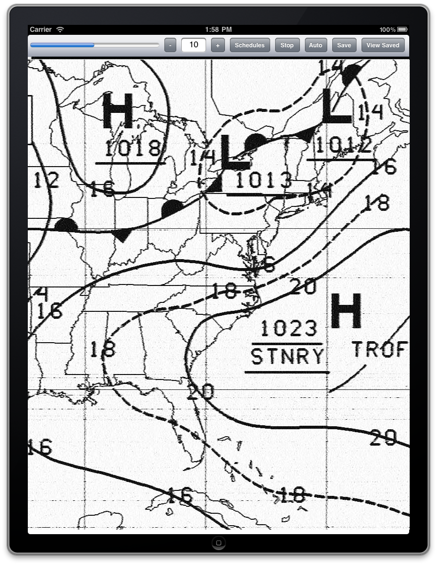 Noaa Weather Fax Charts